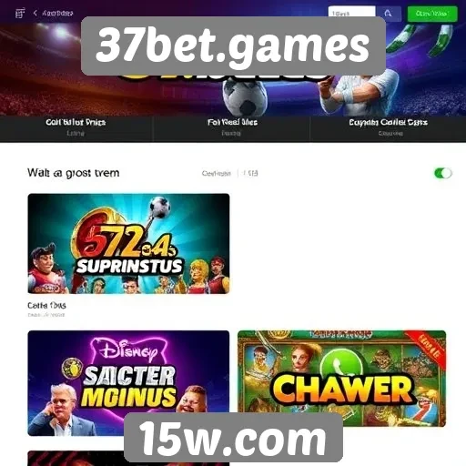 Plataforma 37bet.games oferece diversidade em jogos online
